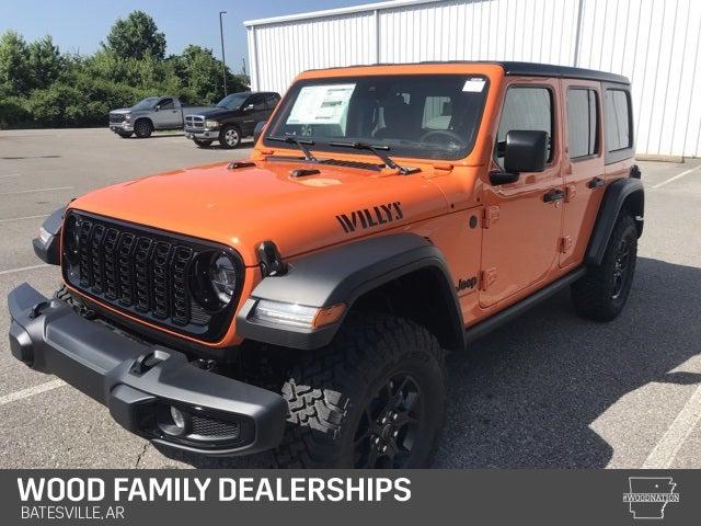 2025 Jeep Wrangler WRANGLER 4-DOOR WILLYS 2025 Jeep Wrangler WRANGLER 4-DOOR WILLYS