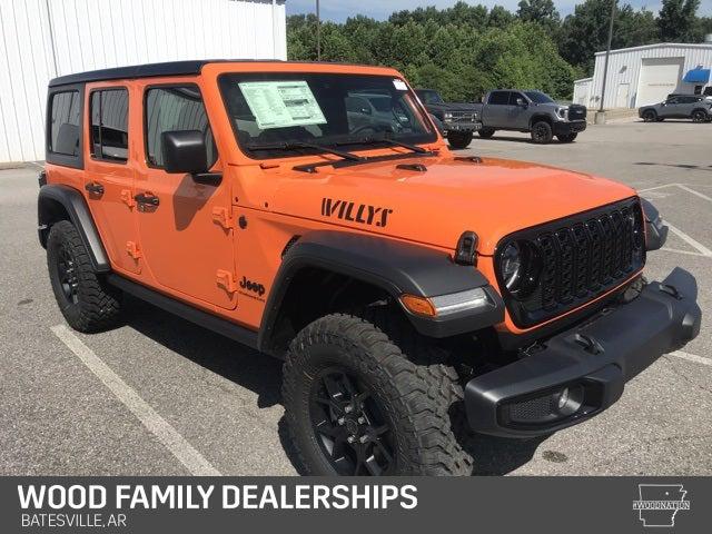 2025 Jeep Wrangler WRANGLER 4-DOOR WILLYS 2025 Jeep Wrangler WRANGLER 4-DOOR WILLYS