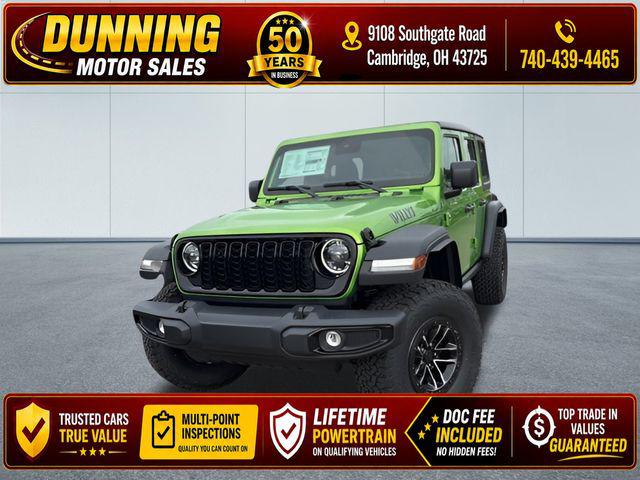2025 Jeep Wrangler WRANGLER 4-DOOR WILLYS 2025 Jeep Wrangler WRANGLER 4-DOOR WILLYS