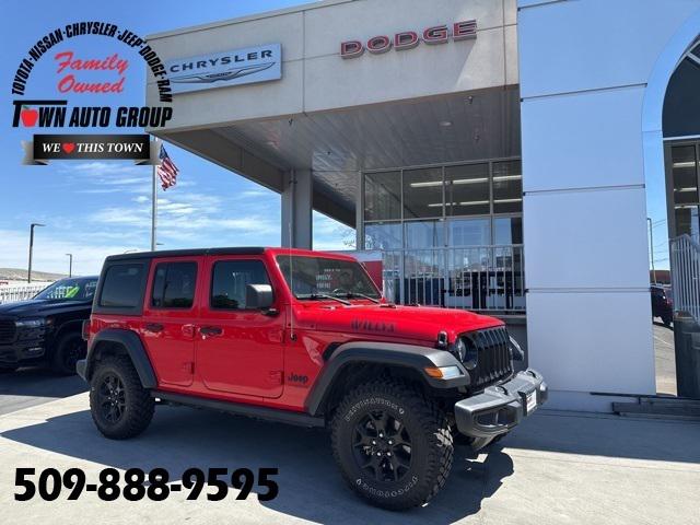 2021 Jeep Wrangler Unlimited Willys 4x4 2021 Jeep Wrangler Unlimited Willys 4x4