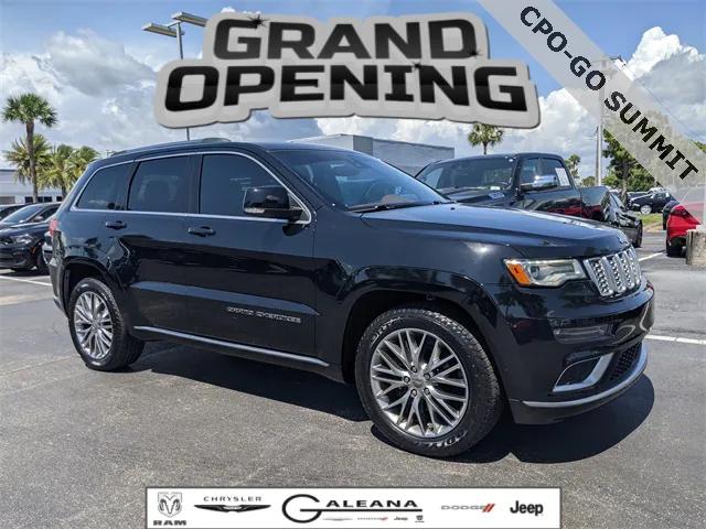 2017 Jeep Grand Cherokee Summit 4x2