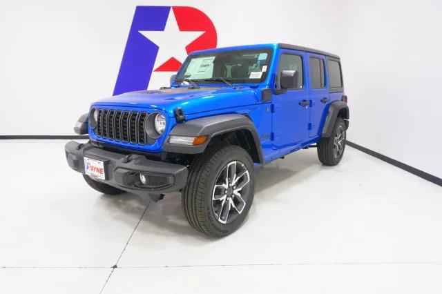 2025 Jeep Wrangler 4xe WRANGLER 4-DOOR SPORT S 4xe