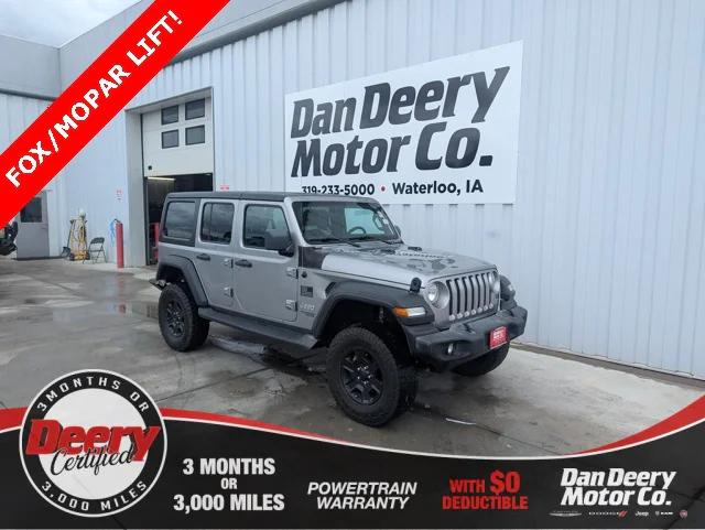 2018 Jeep Wrangler Unlimited Sport S 4x4