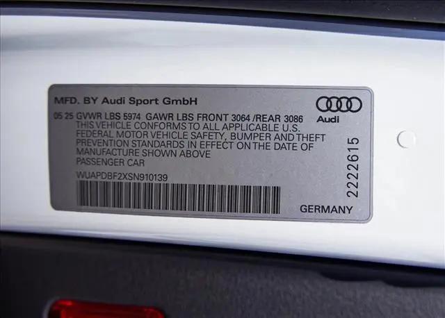 2025 Audi RS 7 Sportback performance TFSI quattro Tiptronic