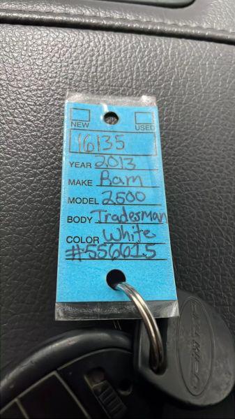2013 Ram 2500 Tradesman