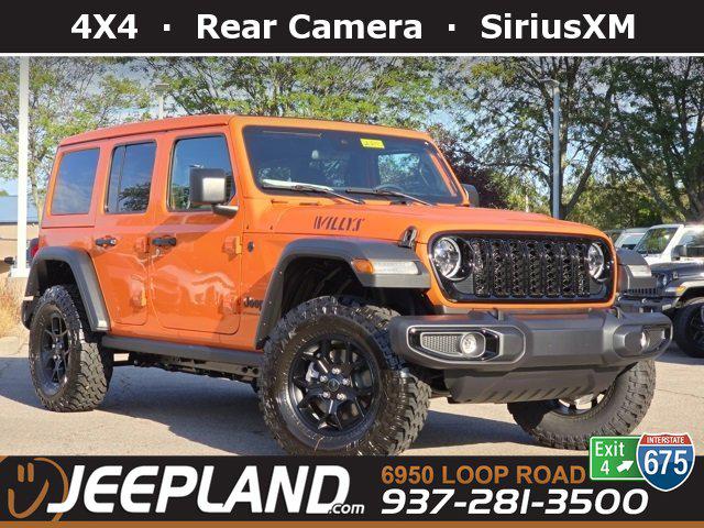 2025 Jeep Wrangler WRANGLER 4-DOOR WILLYS 2025 Jeep Wrangler WRANGLER 4-DOOR WILLYS