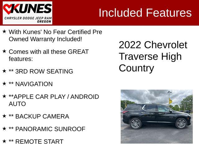 2022 Chevrolet Traverse AWD High Country