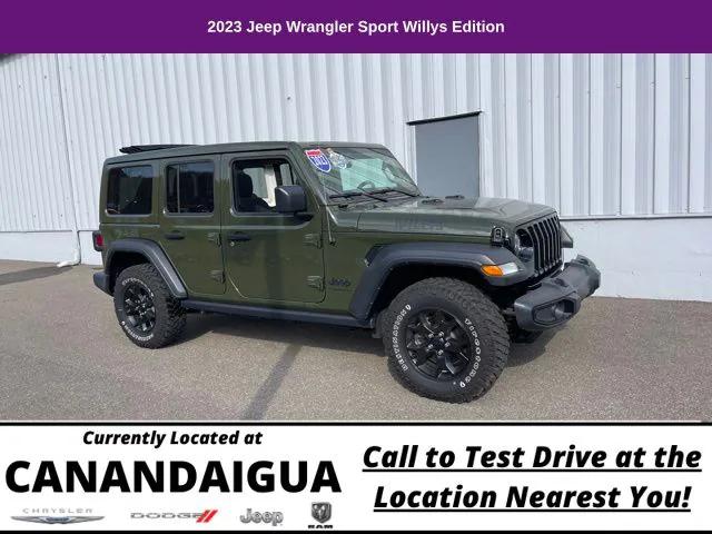 2023 Jeep Wrangler 4-Door Willys 4x4