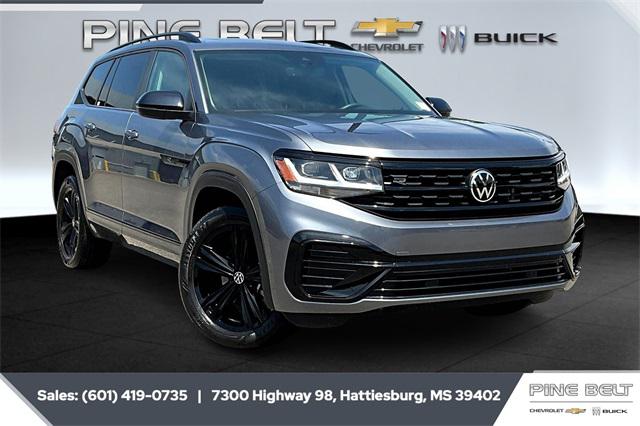 2023 Volkswagen Atlas 3.6L V6 SEL R-Line Black