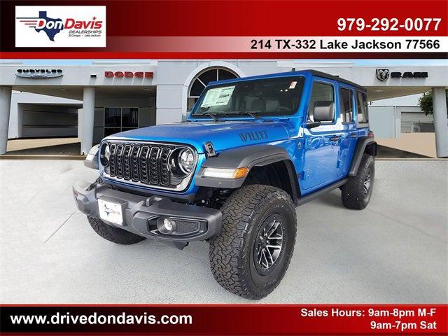 2025 Jeep Wrangler WRANGLER 4-DOOR WILLYS 2025 Jeep Wrangler WRANGLER 4-DOOR WILLYS