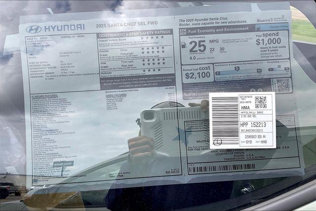 New 2025 Hyundai Santa Cruz For Sale in Olive Branch, MS