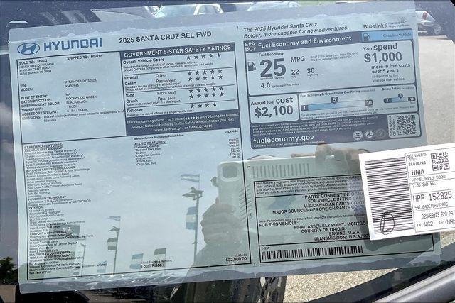 New 2025 Hyundai Santa Cruz For Sale in Olive Branch, MS