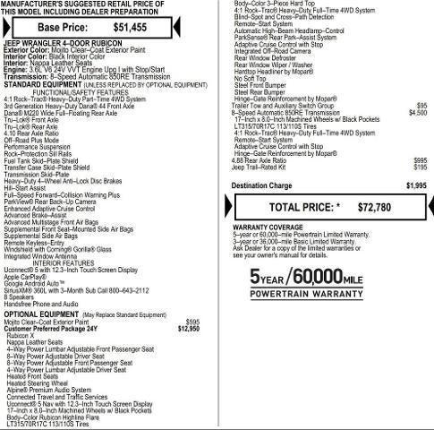 2025 Jeep Wrangler WRANGLER 4-DOOR RUBICON X 2025 Jeep Wrangler WRANGLER 4-DOOR RUBICON X