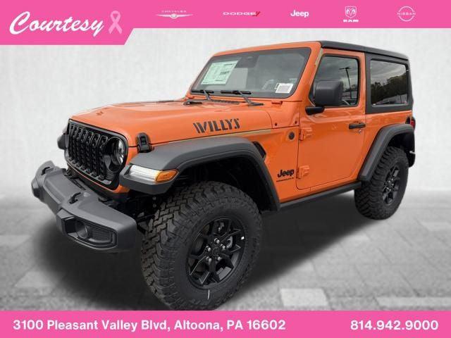 2025 Jeep Wrangler WRANGLER 2-DOOR WILLYS 2025 Jeep Wrangler WRANGLER 2-DOOR WILLYS
