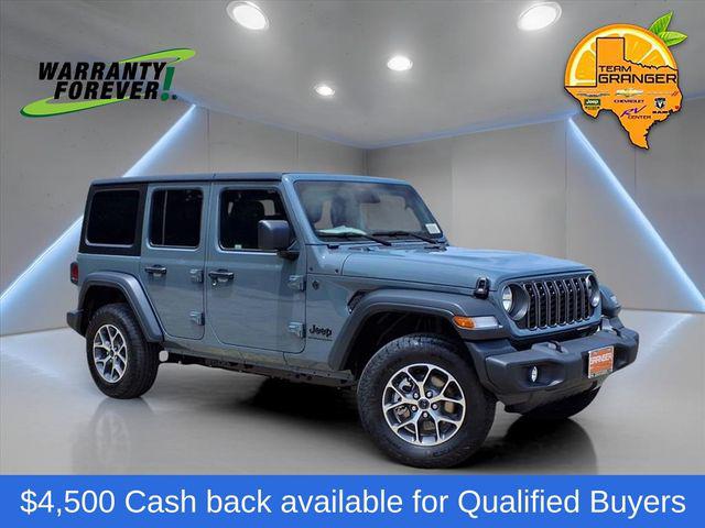 2025 Jeep Wrangler WRANGLER 4-DOOR SPORT S