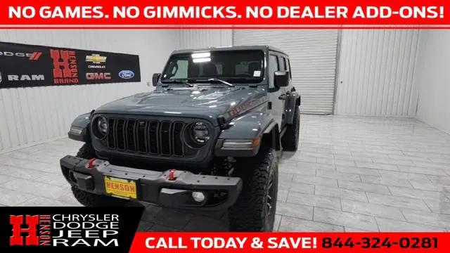 2025 Jeep Wrangler WRANGLER 4-DOOR RUBICON X