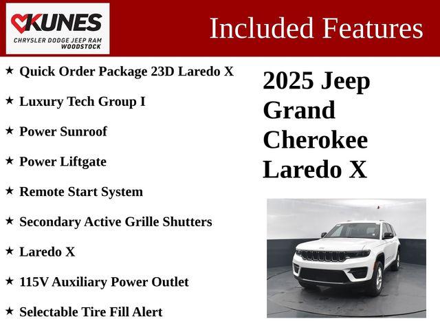 2025 Jeep Grand Cherokee GRAND CHEROKEE LAREDO X 4X4