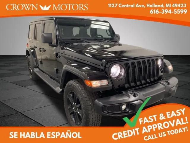 2021 Jeep Wrangler Unlimited Sahara Altitude 4x4