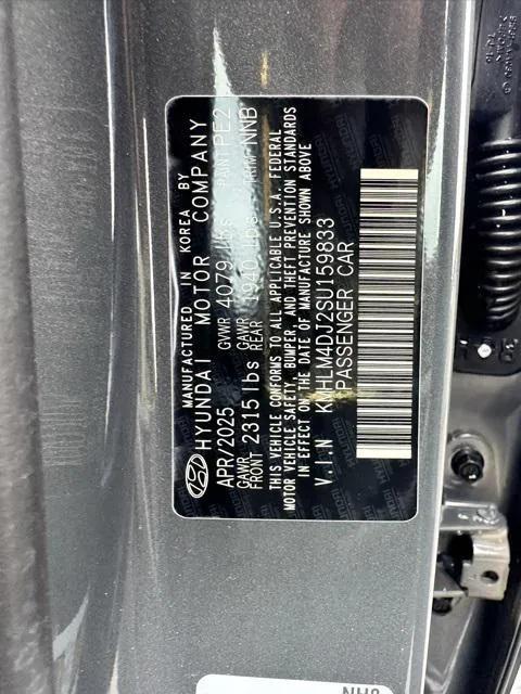2025 Hyundai Elantra Hybrid SEL Sport