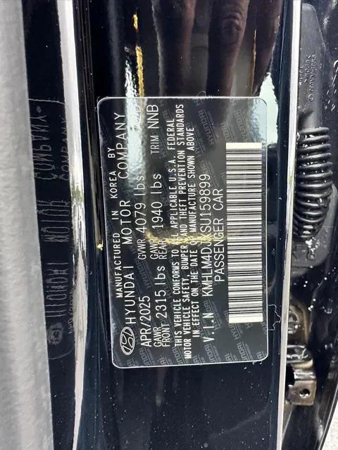 2025 Hyundai Elantra Hybrid SEL Sport
