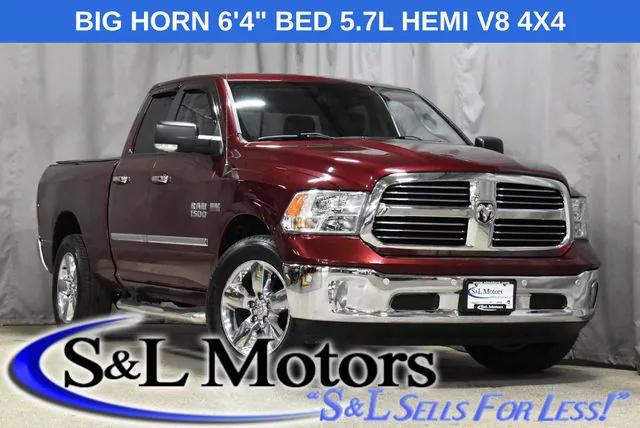 2017 RAM 1500 Big Horn Quad Cab 4x4 64 Box