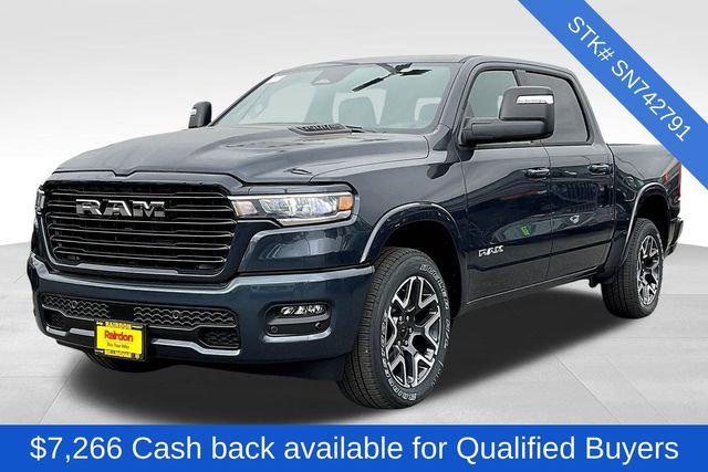 2025 RAM Ram 1500 RAM 1500 LARAMIE CREW CAB 4X4 57 BOX