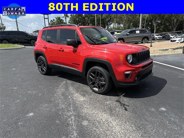 2021 Jeep Renegade 80th Anniversary 4X4