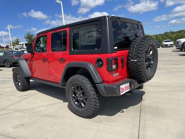 2025 Jeep Wrangler WRANGLER 4-DOOR WILLYS 2025 Jeep Wrangler WRANGLER 4-DOOR WILLYS