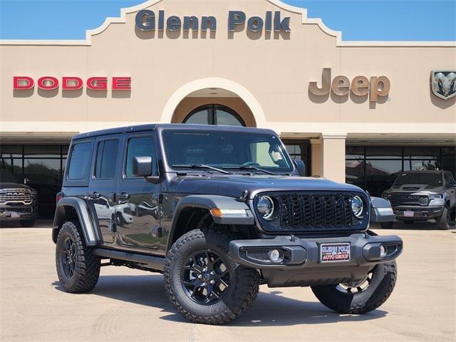2025 Jeep Wrangler WRANGLER 4-DOOR WILLYS 2025 Jeep Wrangler WRANGLER 4-DOOR WILLYS