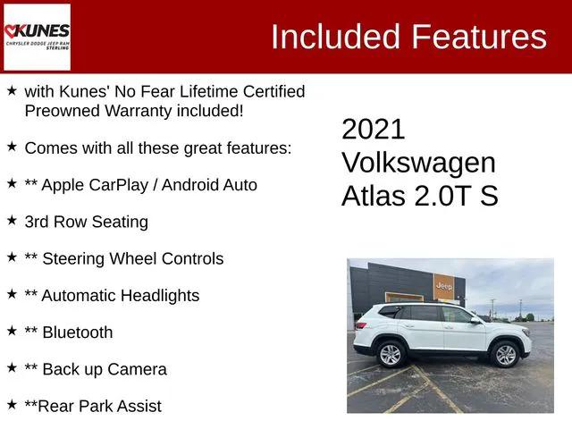 2021 Volkswagen Atlas 2.0T S