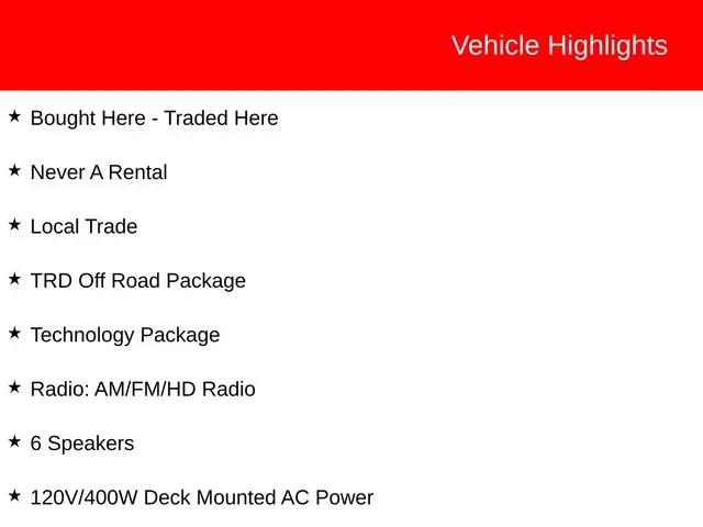 2020 Toyota Tacoma TRD Off-Road