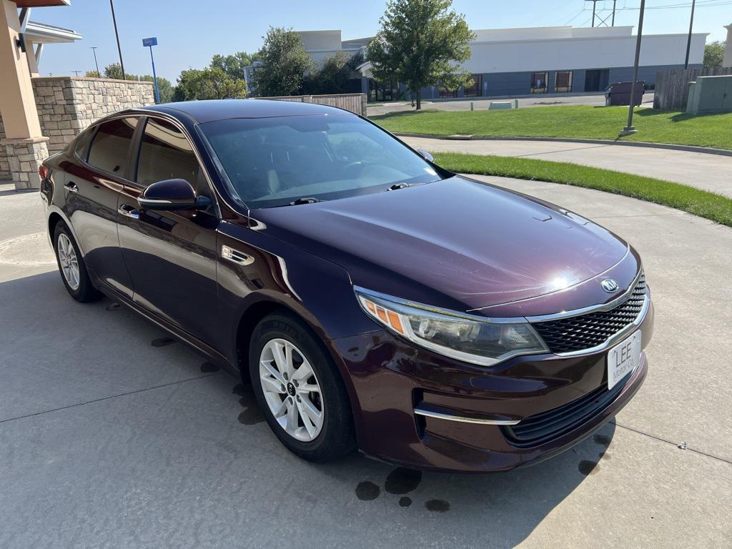 Used 2016 Kia Optima LX with VIN 5XXGT4L3XGG089880 for sale in Junction City, KS