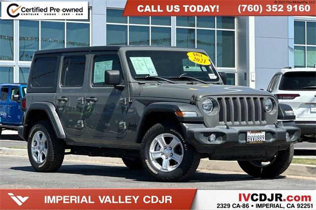2021 Jeep Wrangler Unlimited Sport S 4x4