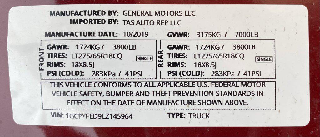Used 2020 Chevrolet Silverado 1500 For Sale in Pikeville, KY