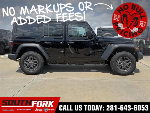 2025 Jeep Wrangler WRANGLER 4-DOOR SPORT S