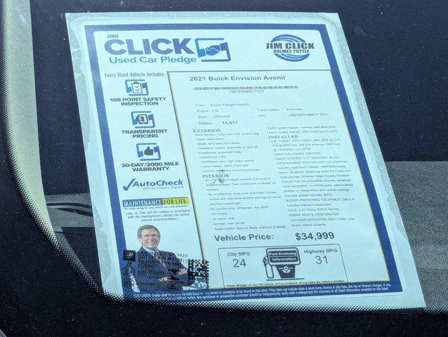 Used 2021 Buick Envision For Sale in Tucson, AZ