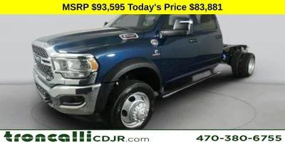 2024 RAM Ram 5500 Chassis Cab RAM 5500 TRADESMAN CHASSIS CREW CAB 4X4 84 CA