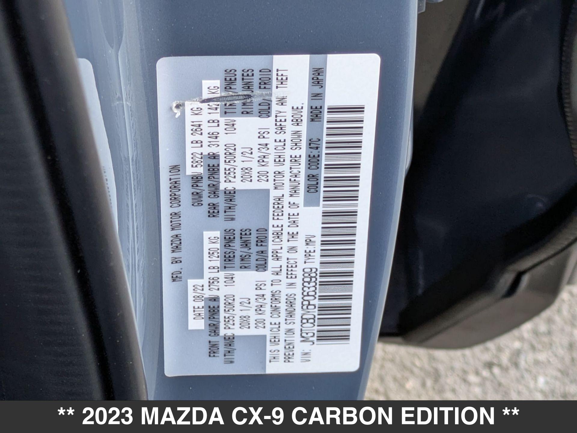 Mazda CX-9 Carbon Edition