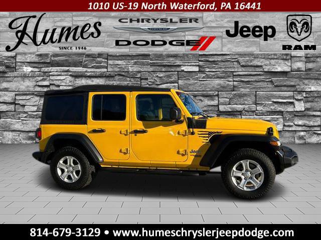 2021 Jeep Wrangler Unlimited Sport S 4x4 2021 Jeep Wrangler Unlimited Sport S 4x4
