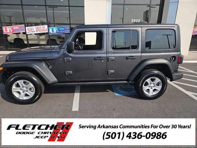 2022 Jeep Wrangler Unlimited Sport S 4x4