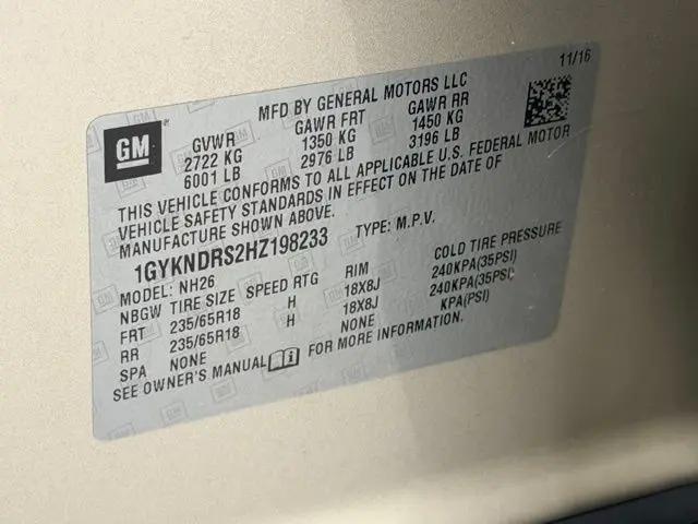 2017 Cadillac XT5 Luxury