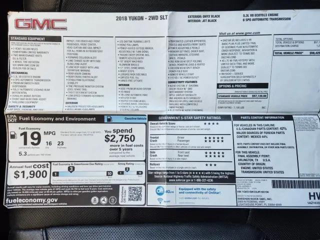 2018 GMC Yukon SLT