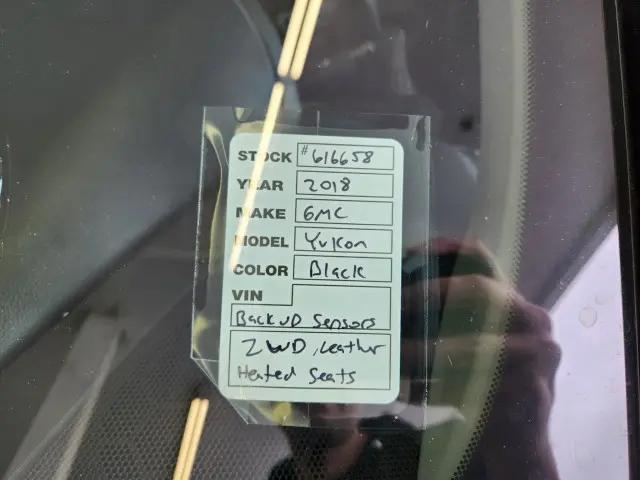 2018 GMC Yukon SLT