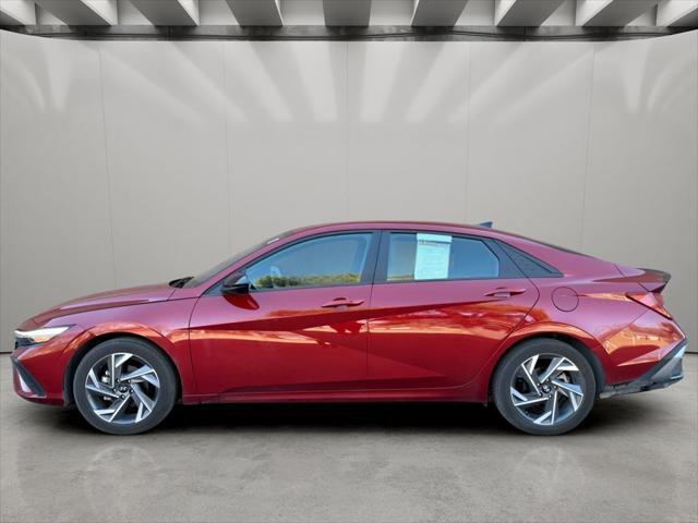 2025 Hyundai Elantra Hybrid Blue