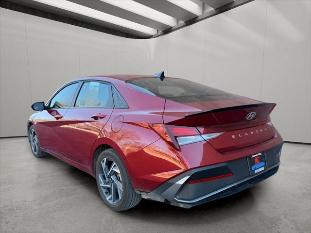 2025 Hyundai Elantra Hybrid Blue