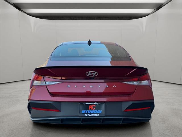 2025 Hyundai Elantra Hybrid Blue