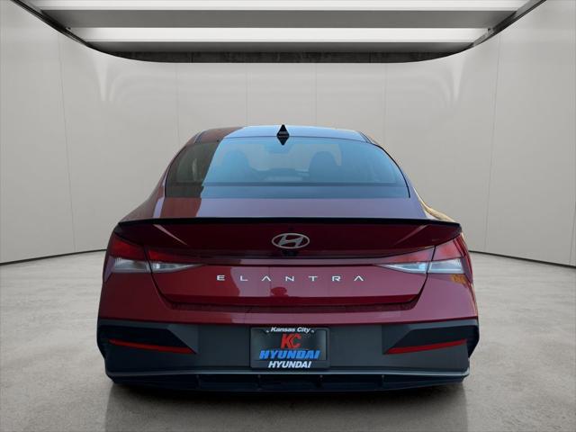 2025 Hyundai Elantra Hybrid Blue