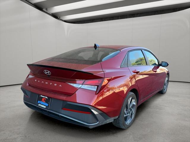 2025 Hyundai Elantra Hybrid Blue