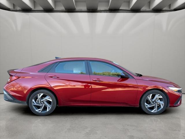 2025 Hyundai Elantra Hybrid Blue