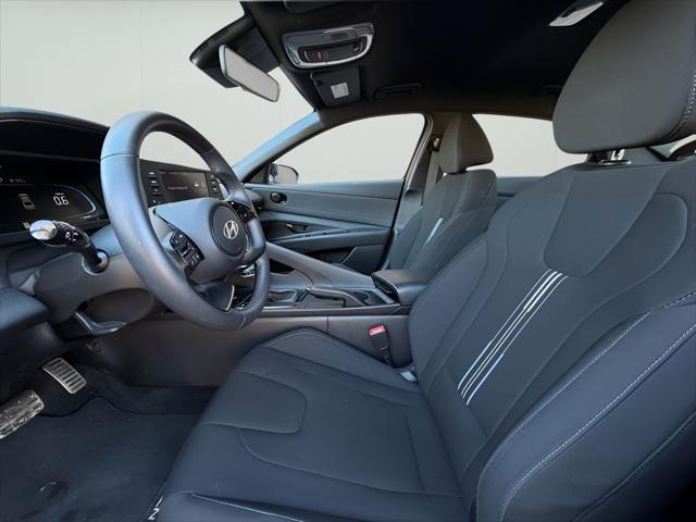 2025 Hyundai Elantra Hybrid Blue